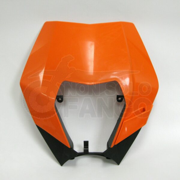 Mascherina portafaro arancio KTM EXC dal 2008 al 2013