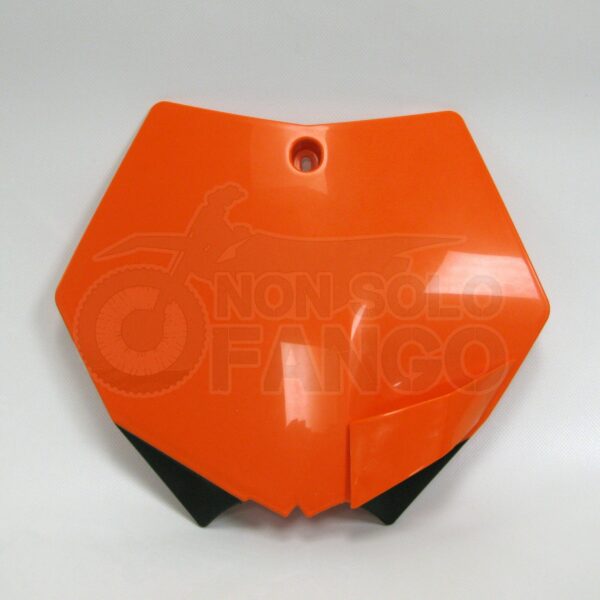 Tabella portanumero arancio SX dal 2007 al 2012