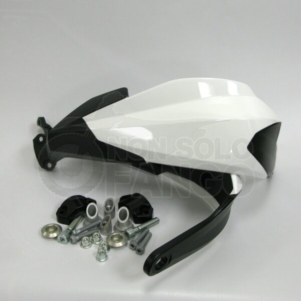 Coppia paramani chiusi bianchi