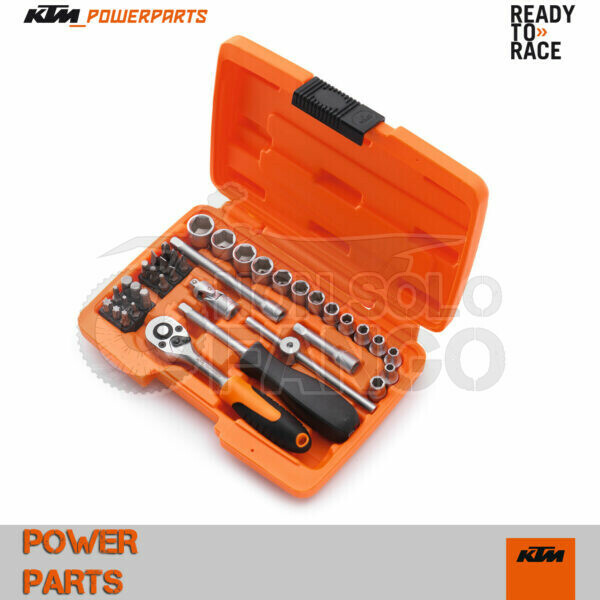 Cassetta attrezzi 38 pezzi KTM Power Parts