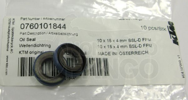 Coppia paraoli pompa acqua KTM EXC 4T dal 2000 al 2007