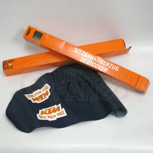 Fodera sella Factory blu KTM EXC SX dal 2011 al 2016