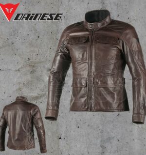 Giubbotto Dainese Richard pelle Dark Brown