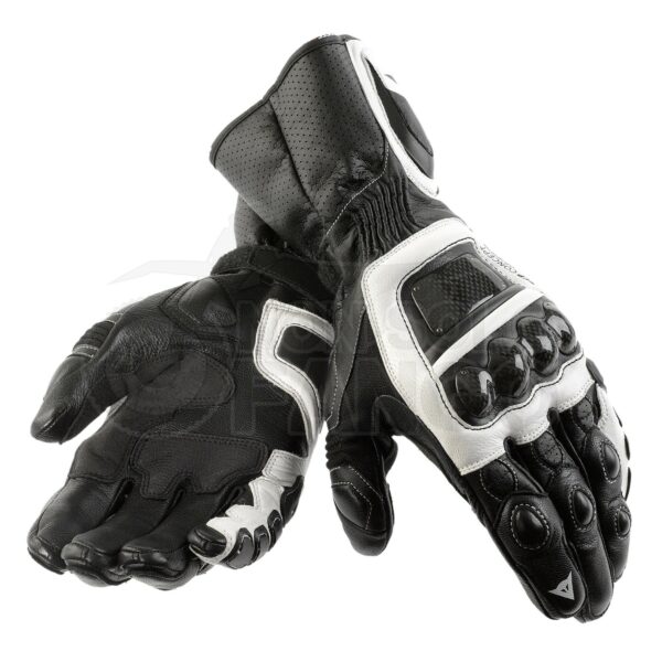 Guanti Steel Core Carbon Nero/Bianco/Nero