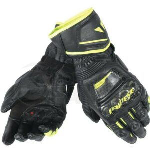 Guanti Druid D1 Long Gloves Nero/Nero/Giallo-Fluo