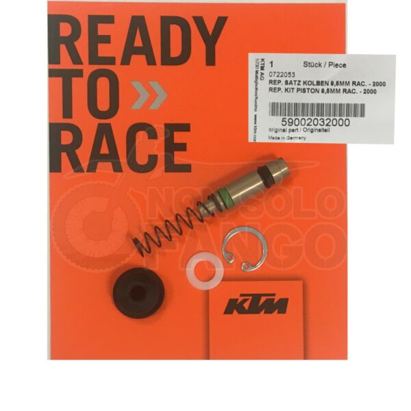 Kit riparazione pompa frizione 9,5mm EXC 125 250 300 dal 2004 al 2007