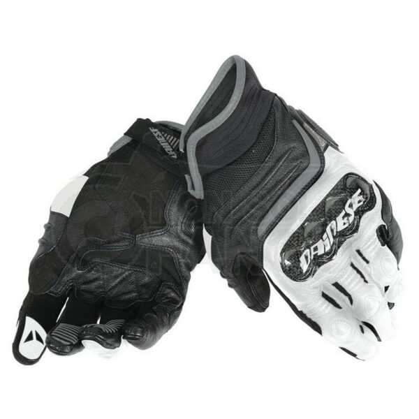 Guanti Carbon D1 Short Gloves Nero/Bianco/Antracite