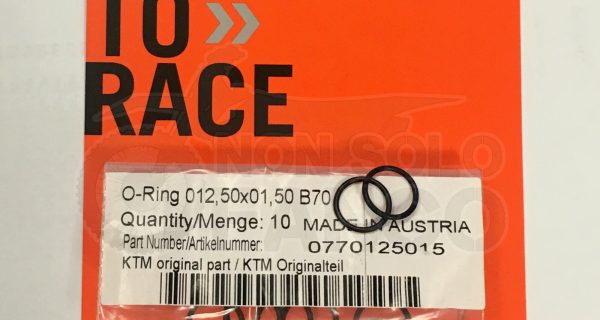 Coppia O-Ring filtro olio in plastica lungo EXC 250/400/450/520/530 e Duke 690