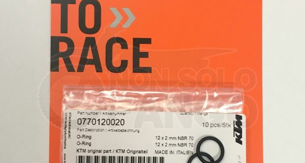 Coppia di O-Ring tappo di chiusura filtro olio KTM EXC SX