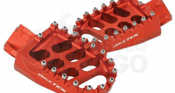 Kit pedane complete arancio per EXC ed SX tutti i modelli