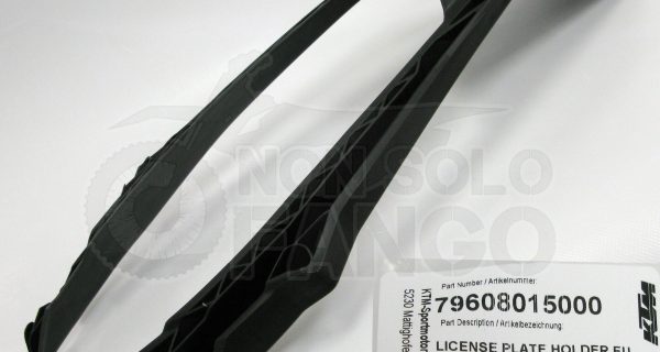 Codino portatarga racing KTM EXC dal 2017 al 2019