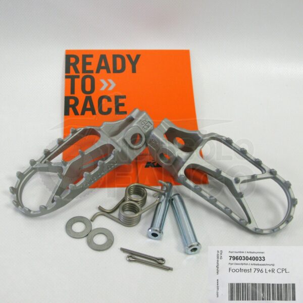 Kit pedane complete per EXC dal 2017