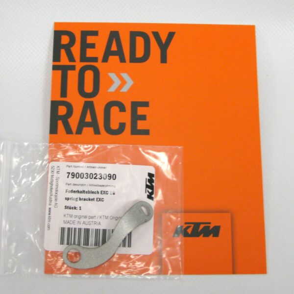 Piastrina attacco molla cavalletto KTM EXC dal 2017