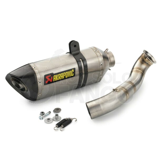 Silenziatore slip-on Akrapovic Duke 690