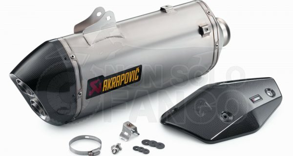 Silenziatore slip-on Akrapovic Adventure 1050 1190 1290 dal 2013 al 2016