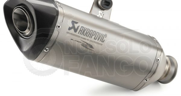 Silenziatore Slip-On Akrapovic 1290 Supeduke dal 2014 al 2016