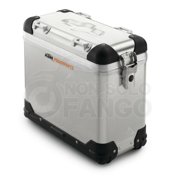 Valgia laterale in alluminio 31 litri per Adventure