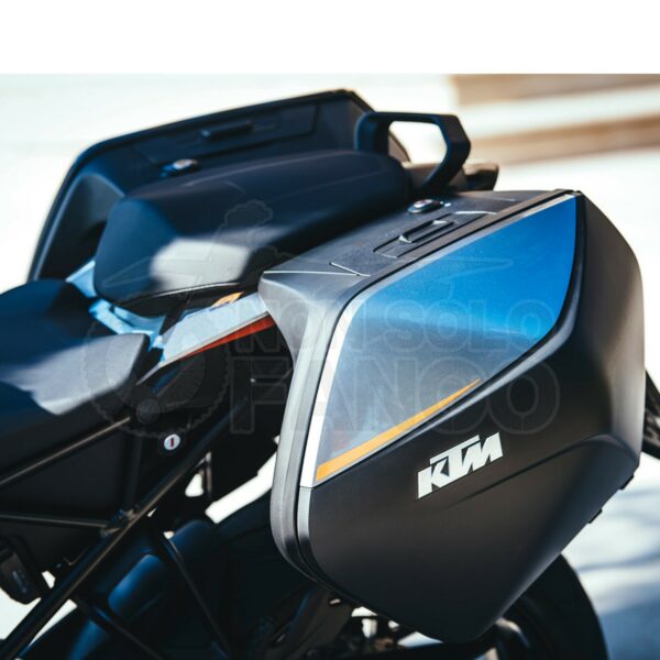 Set borse laterali rigide grigie 1290 Super Duke GT