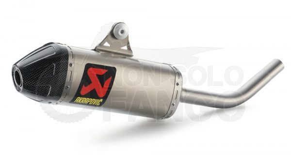 Silenziatore Akrapovic Slip-On SX 125 dal 2016 al 2017