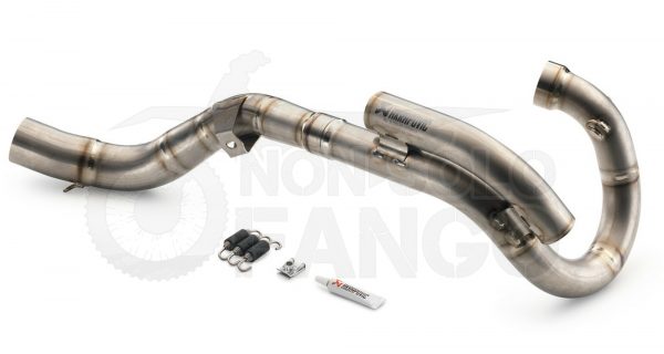 Collettore di scarico Akrapovic Titanio EXC-F 250 e 350 dal 2012 al 2016