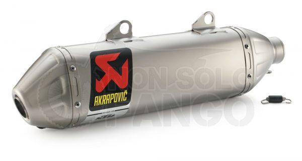 Silenziatore Akrapovic Slip-On Titanio SX-F 250 dal 2016 al 2017