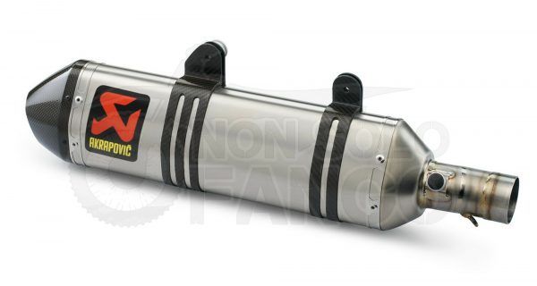 Silenziatore Akrapovic Slip-On Titanio EXC-F ed SX-F dal 2008 al 2016
