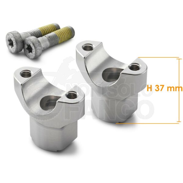 Morsetti fissaggio mubrio H. 37 mm per EXC ed SX