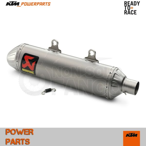 SILENZIATORE SLIP ON AKRAPOVIC - KTM POWER PARTS