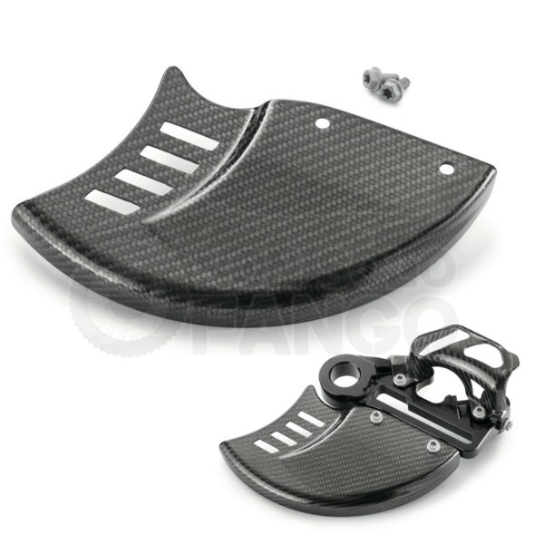 Protezione in carbonio disco freno posteriore EXC ed SX dal 2013 al 2017