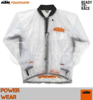 Giacca antipioggia KTM Power Wear Rain Jacket Transparent