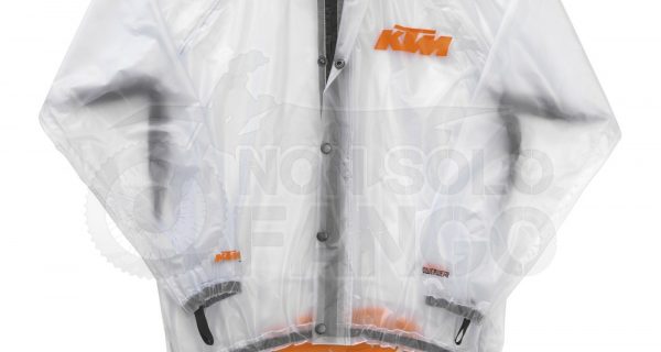 Giacca antipioggia KTM Power Wear Rain Jacket Transparent