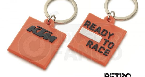 Portachiavi KTM Power Wear Logo Rubber Keyholder Orange