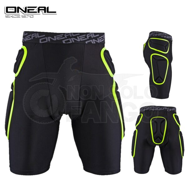 Protezione morbida enduro O'Neal TRAIL Shorts Lime/Black