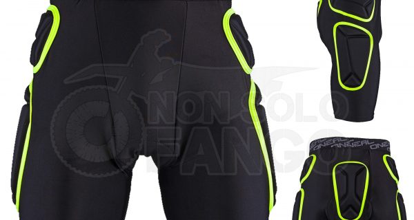Protezione morbida enduro O’Neal TRAIL Shorts Lime/Black XL