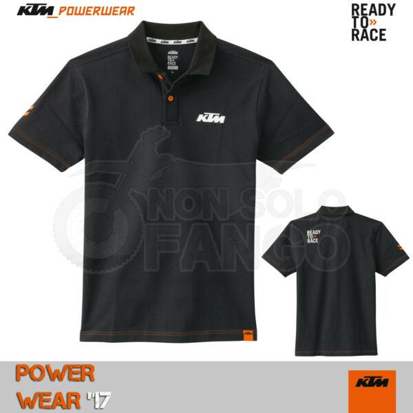 Polo KTM Power Wear 2017 RACING POLO BLACK