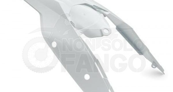 Parafango posteriore bianco EXC ed SX dal 2007 al 2011