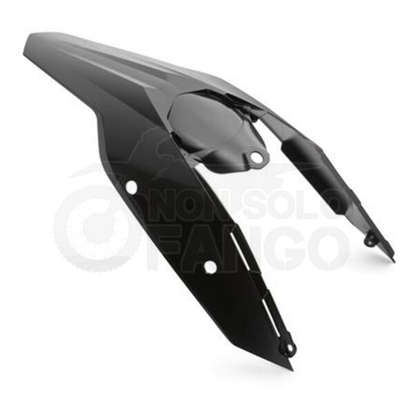Parafango posteriore nero EXC ed SX dal 2007 al 2011
