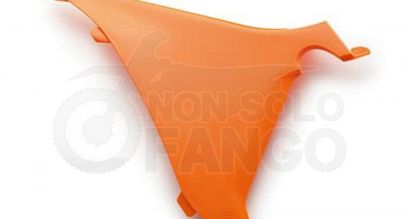 Coperchio cassa filtro destro arancio EXC ed SX dal 2011 al 2013