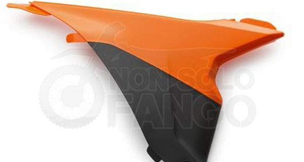 Coperchio cassa filtro destro arancio EXC ed SX dal 2013 al 2016