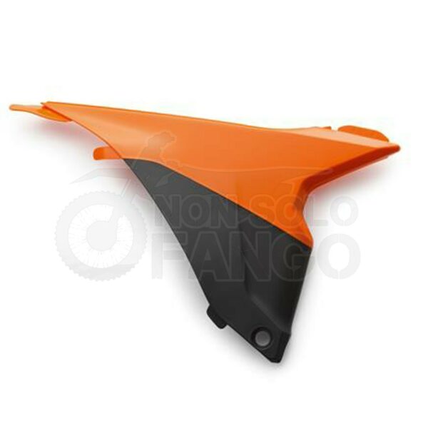 Coperchio cassa filtro destro arancio EXC ed SX dal 2013 al 2016