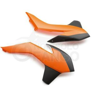 Kit spoiler arancio/nero EXC ed SX dal 2013 al 2016