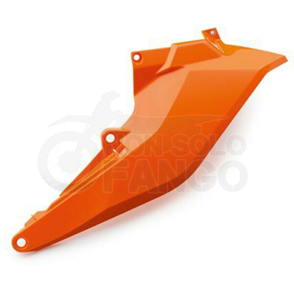 Coperchio cassa filtro sinistro arancio EXC ed SX dal 2016 al 2017