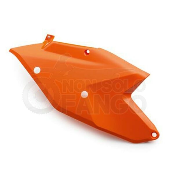 Fianchetto cassa filtro destro arancio EXC ed SX dal 2016 al 2017