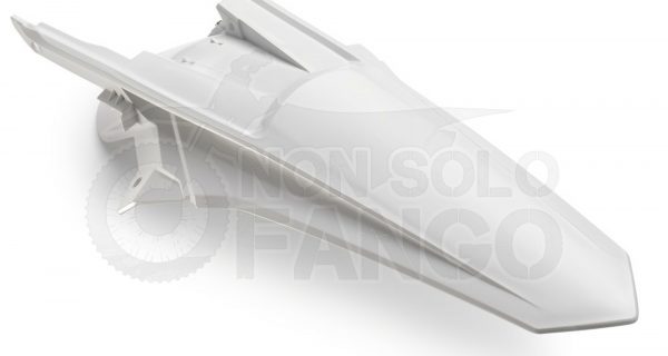 Parafango posteriore bianco SX dal 2016 al 2017