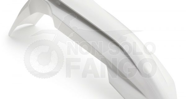 Parafango anteriore bianco EXC ed SX dal 2016 al 2017