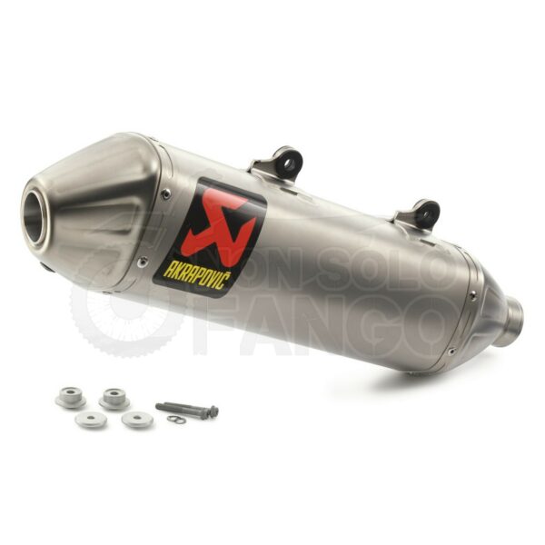 Silenziatore Akrapovic Slip-On Titanio EXC-F 250 350 dal 2017