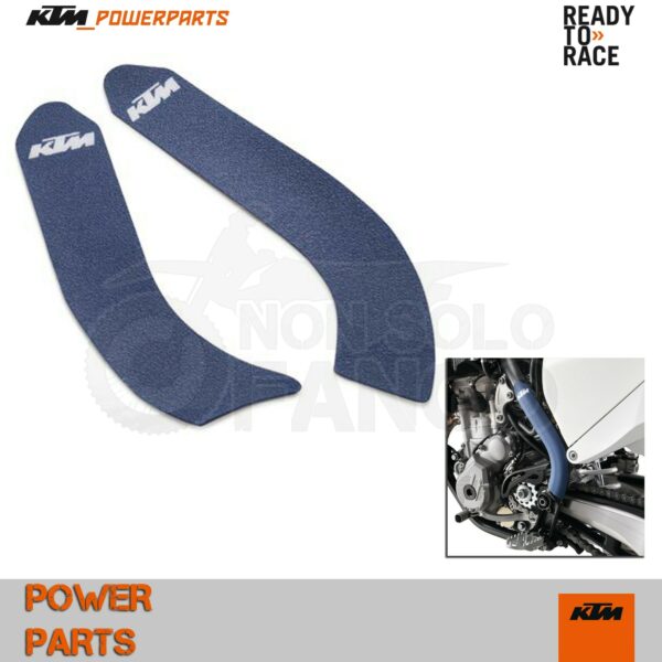 Kit adesivi blu protezione telaio EXC ed SX dal 2016 al 2017