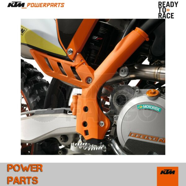 Kit protezioni telaio arancio EXC ed SX dal 2011 al 2016