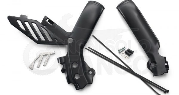 Kit protezioni telaio nere EXC ed SX dal 2011 al 2016