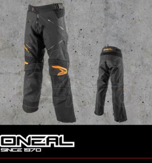 Pantaloni Moto Off-Road O’Neal BAJA Pants Black/Orange